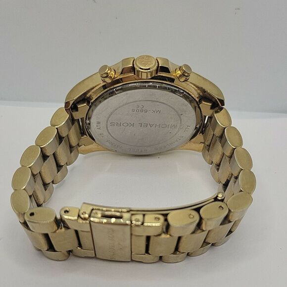 Michael Kors MK5605 Unisex Stainless Steel Analog Dial Quartz Wrist Watch AM652 - Picture 11 of 11
